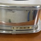 Vintage Mcm Lincoln Beautyware Locking Cake Saver Carrier Circa 1960   s Stainless