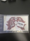 2pcs New Custom Godzilla Emblems Car Badge 3d Decal Sticker Nameplate Fit Red