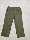 Vintage Boy Scout Uniform Pants 38x30 Green Cargo Cotton Twill