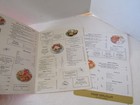 Vintage Restaurant Diner Menu Nugget Park Rapids Minnesota Breakfast Dinner