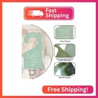 Whaline 7pcs Baby Closet Size Dividers Sage Green Acrylic Hanger Clothes Organiz