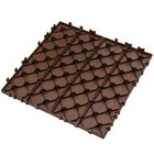 68 Pack Interlocking Deck Tiles 11 42  Waterproof All-weather Indoor Outdoor Pat