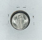 1944-d Mercury Silver Dime - Ch bu   beautiful Coin 