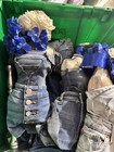 Tabletop Mannequin Denim Corset Pearls Bodice 26    Inch Diamond Centerpiece Lot 4