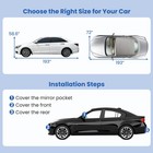 193  Car Cover For Automobiles Outdoor Full Cover With Cotton Lining Waterproof