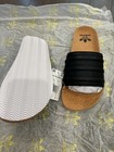 Adidas Adilette Premium Slides Cork Pack - Black Hq1998