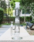 14   Hookah Freezable Glycerin Glass Perc Bong Waterpipe 14mm Bowls Smoking Bong