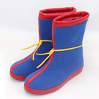 Son Goku Cosplay Shoes Anime Saiyan Kakarot Blue Short Boots X002