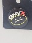Usa Vintage 90   s Onyx Pinback Pin Button Badge 1 5    Button Exchange New