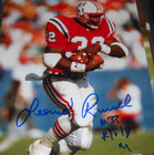 Leonard Russell Autograph Signed 8x10 Photo New England Patriots Throwback Coa