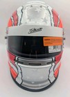 Zamp Rz-32 Graphic Helmet Xl 62  Sa2010 Rated Auto Racing    Silver orange red