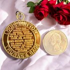 Louis Vuitton Zipper Pull Buttton Charm  double Sided  