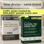 Thc Test Strips Home Kit 20 50 100 Ng ml 5 Pack Level Test Strips