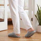 Ultraideas Women s Indoor Terry Clog Slipper With Memory 5-6  Medium Grey
