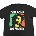 Bob Marley Shirt 2xl Zion Rootswear Rap Tee Rasta Reggae Hip Hop Concert Tour