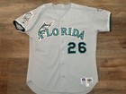 Florida Marlins 1993 Alex Arias Russell Athletic Game Used Baseball Jersey 46