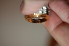 Vintage Stamped 18 Kt Hge Electro Gold Plate Men s Gold Ring As-is - Read Below