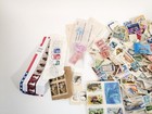 Huge Lot Of Stamps Album Stockbook Red Soft Cover Spiral Bound Collectors Book