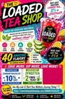The Loaded Tea Shop Clean Energy Sticks Variety Pack  Zero Sugar  Powder