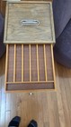 Antique Oak Watchmakers Parts Cabinet