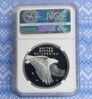 2017 S Ngc Pf70 U-cam American Liberty 1oz  999 Silver Medal  Rhett Jeppson Auto