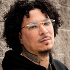 Gold Frame Leopard Rimless Mens Vintage Clear Lens Hip Hop Frameless Glasses