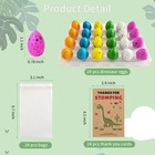 Dinosaur Party Favors  Hatching Dino Eggs  Funny Mini Dinosaur Toys  Novelty Bir