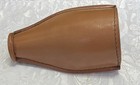 Vintage Assorted Wooden Numbered Billiard Balls Lot W  Brown Leather Pouch