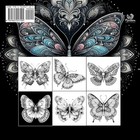 Monsoon Publishing Mandala Butterflies Coloring Book For Adults  paperback 