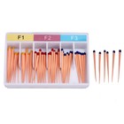 60pcs pack Dental Gutta Percha Points F1  F2  F3 Endodontics Root-canal F1-f3