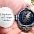Grateful Dead Pendant W  Chain