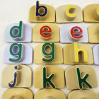 Leap Frog Fridge Phonics Magnetic Alphabet Lower Case Letters Missing A   L Flaw