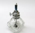Alcohol Lamp Spirit Lamp Burner Adjustable 3 16 Wick 4oz Faceted Glass Wax Work