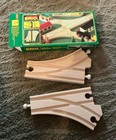 6 Vintage Brio Railway Wooden Accessories 33362 33369 33346 33332 33356  2  Nos