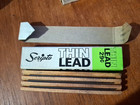 Vintage Scripto 3 Long Black Lead Boxes 430hb 1 Thin Lead 840hb And Erasers     