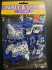 Mixed Lot Homecoming Mum Royal Blue Supplies Charms Ribbon Garland  new sealed 