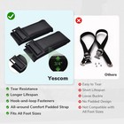 Yescom Drywall Stilt Straps Padded Foot Bands Replacement Wall Painting 1 Pair