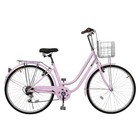 26-inch Ladies Bike Women s Comfort Bicycle Beach Cruiser Bikes City Commuter