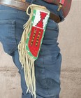 Lakota Sioux Handmade Knife Sheath - Native American Indian Beaded Free Shipping