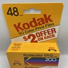 Kodacolor Vr-g 200 Film 48 Exposures 110 Color Print Kodak Film Expired 08 89