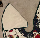 Vintage 45  Needlepoint Christmas Tree Skirt Fr The David Kay Catalog Circa 1990