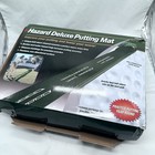 Golf Putting Mat Putting Green Indoor   Outdoor With Ball Return And 3 Holes