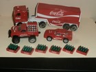 1989 Coca-cola Heavy Metal Diecast Vehicle Set By Remco  11037 In Original Box