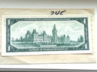 Canadian Centennial One 1 Dollar Bill Banknote 1867-1967 Very Crisp Unc Bill 245