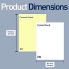 2 Part Straight Ncr Carbonless Paper  5914   8 5  X 11  Collated Paper  1 Rea   