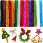 200pcs In 15 Glitter Colors  Pipe Cleaners glitter Pipe Cleaners  Chenille St   