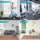 Yes4all Eva Interlocking Mats-floor Tiles  Foam Floor Padding With Border