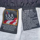 Vintage 90s Jcpenney Kids Usa Olympics Black Break Away Snap Track Pants Size L