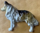 Dalecraft Painted Metal Collie Or Shetland Sheepdog Dog Pin 1950 s Htf Vintage
