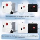 Fogatti Rv Tankless Water Heater 55 000 Btu Rv Instant Water Heater With Door